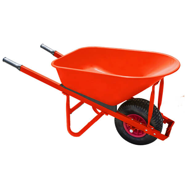 HD Steel Tray Wheelbarrow With Puncture Proof Plastic Wheel Ace